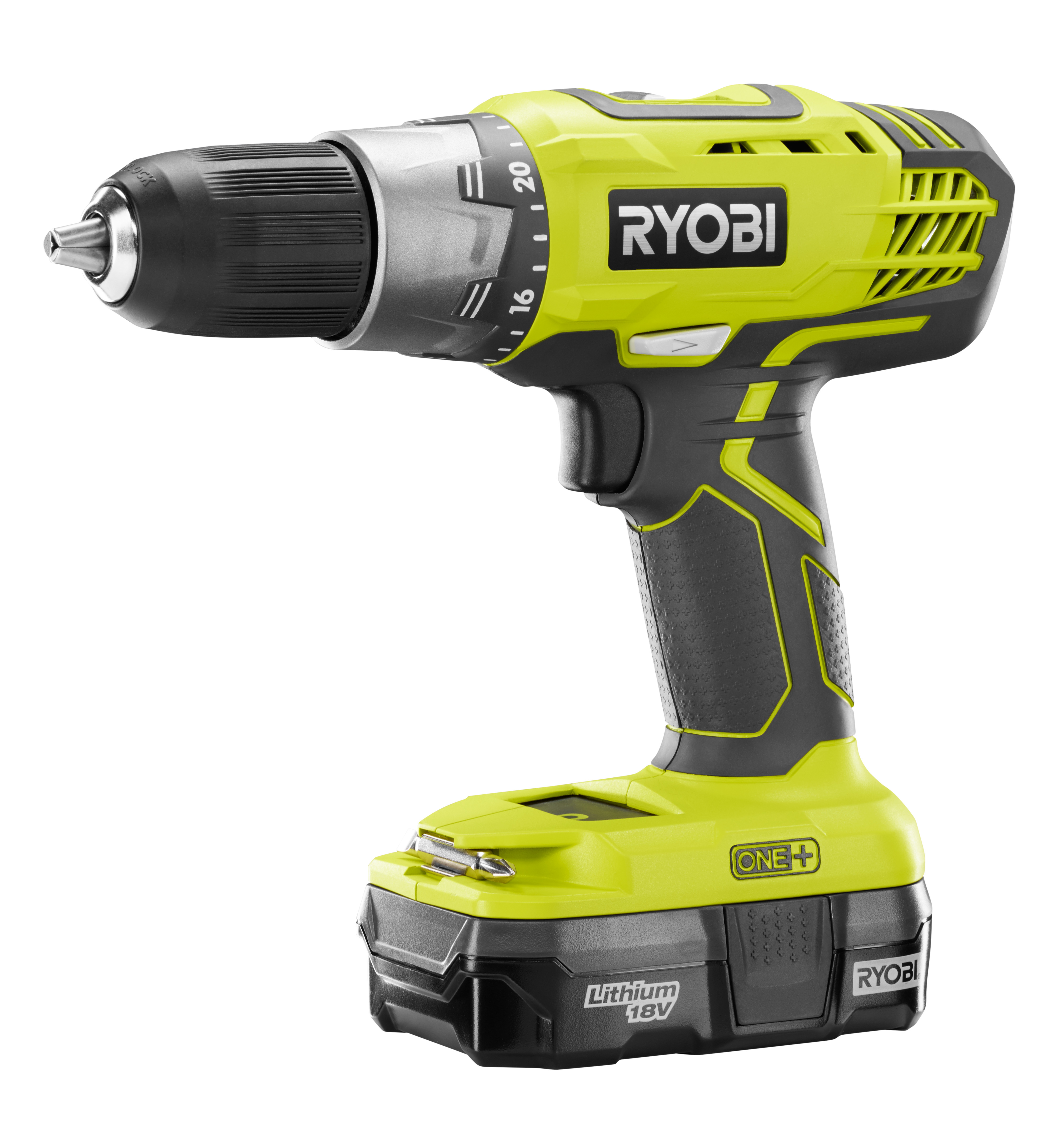18v One Lithium Ion Drill And Impact Driver Kit Ryobi Tools
