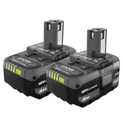 (2) 18V ONE+ HP 4,00 LITHIUM-ION BATTERIES