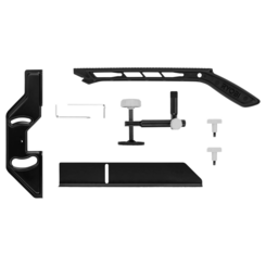 BLADE WRENCHES, PUSH STICK, DUST BAG, RIP FENCE, CROSSCUT/MITRE FENCE, AND MATERIAL CLAMP