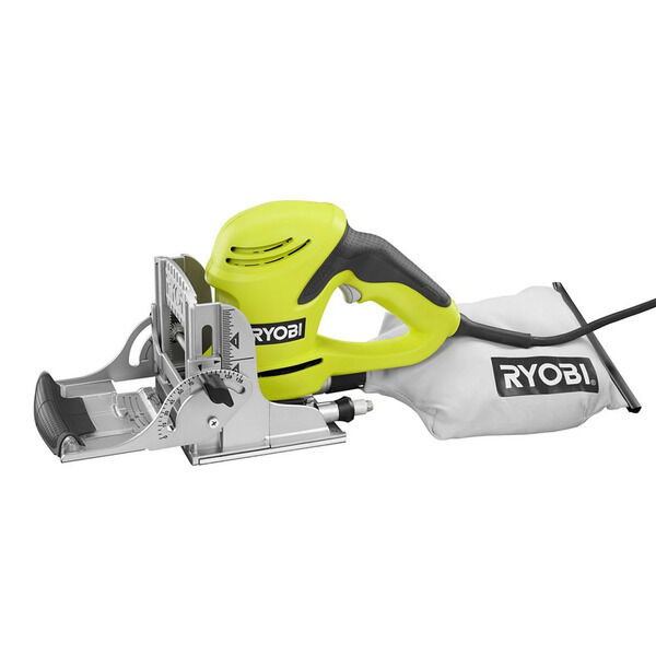 ryobi jm83k 6 amp ac biscuit joiner kit with dust collector and bag