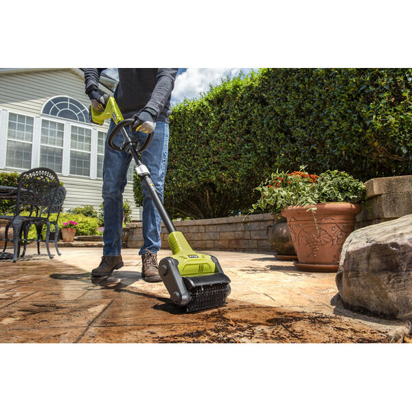 18V ONE+ OUTDOOR PATIO SWEEPER | RYOBI 