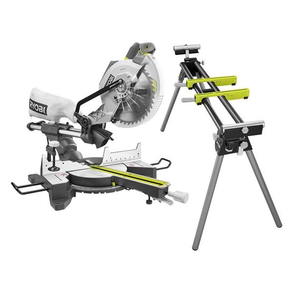 10 IN. SLIDING MITRE SAW WITH LED AND 