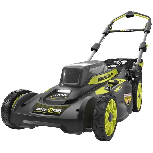 40V 20" BRUSHLESS SMART TREK™ SELFPROPELLED MOWER WITH 6AH BATTERY