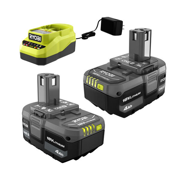 18V ONE+ 2 PACK LITHIUM-ION 4.0AH 