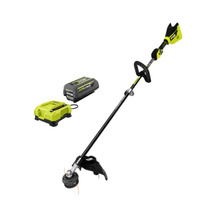 40V HP Brushless Cordless Carbon Fiber String Trimmer Kit with 4.0 Ah Battery and Charger