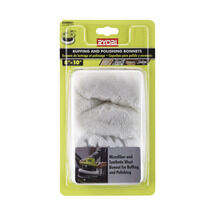 2 PC. 8" TO 10" MICROFIBER AND SYNTHETIC FLEECE BUFFING BONNET SET
