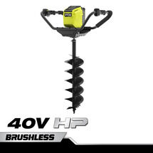 40V HP 8" Brushless Auger with 4.0 Ah Battery and Charger