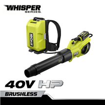 40V HP BRUSHLESS WHISPER SERIES BACKPACK/HANDHELD BLOWER