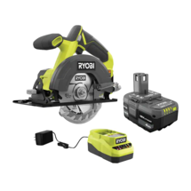 ONE+ 18V CORDLESS 5-1/2 IN. CIRCULAR SAW KIT WITH 4.0 AH BATTERY AND CHARGER
