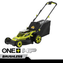 18V ONE+ HP 16” Brushless Cordless Lawn Mower with (2) 4.0 Ah Batteries and Charger